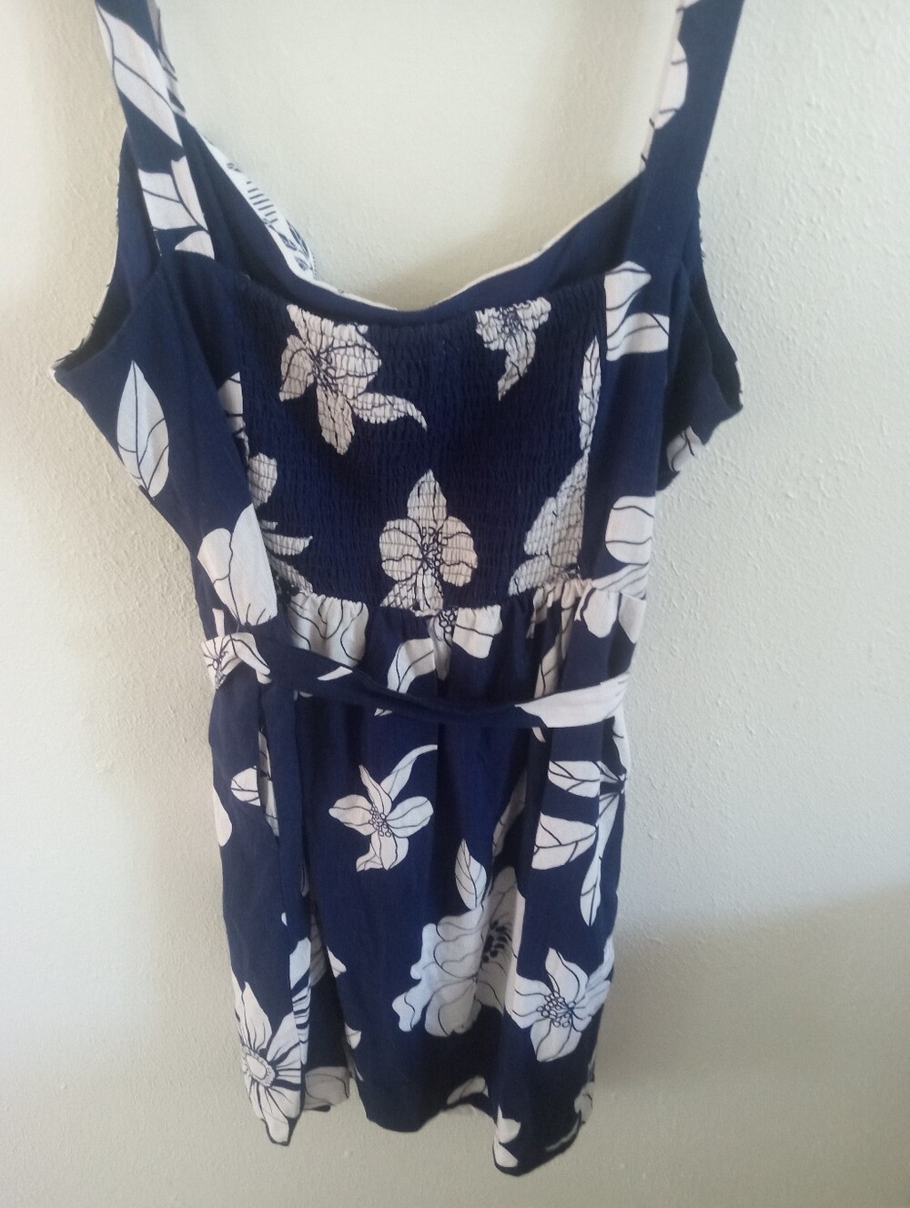 DRAPER JAMES Tie Waist Tropical Print Sun Dress | XXL - Picture 6 of 9